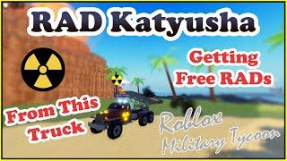 RAD Katyusha & Reskinned Weapons Military Tycoon Roblox