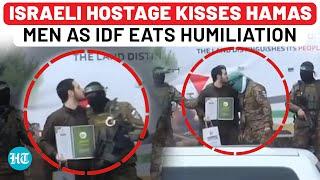 On Cam: Israeli Hostage’s Hamas Kiss-Fest Leaves IDF Red-Faced | 600+ Palestinians Set for Release