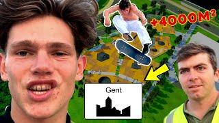 THE BIGGEST NEW SKATEPARK IN BELGIUM