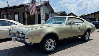 Test Drive 1968 Oldsmobile Cutlass "S" SOLD $19,900 Maple Motors #2778