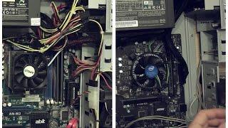 Old office pc upgrade. Price about 430€. Assembly at 3:39