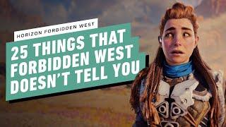 25 Things Horizon Forbidden West Doesn't Tell You