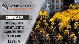 Imperial Fists Indomitus set & Astraeus Super Heavy Tank level 4 – Showcase