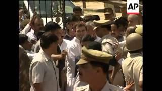 Rahul Gandhi files nomination papers for upcoming elections