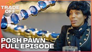 Can I Get 100K For My Sapphire And Diamond Necklace? | Luxury Pawn Shop Full Episode | Trade Off