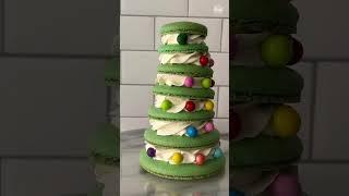 Christmas Cake Tree Inspiration  #christmas #christmas2024 #christmastree #christmascake