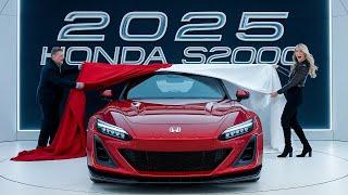 2025 Honda S2000: Official First Look at the Legendary Comeback!