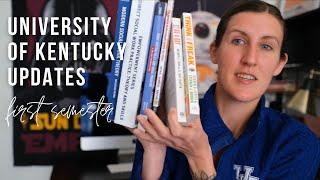 Updates on my first semester of University of Kentucky's Masters of Social Work Program