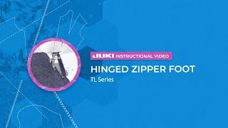 JUKI TL Series: Hinged Zipper Foot