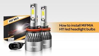 MIFMIA H8 H9 H11 LED Headlight Bulbs