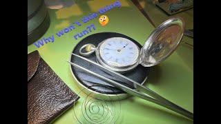 Restoring a Vintage Cylinder Escapement Pocket Watch: Overcoming Challenges to Get It Ticking Again!