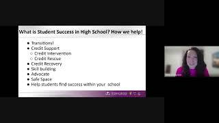 Student Success - All About High School Virtual Information Session 2024