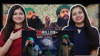 ALI MOLA ALI DAM DAM | Sultan Ul Qadria Qawwal | Indian Girls React