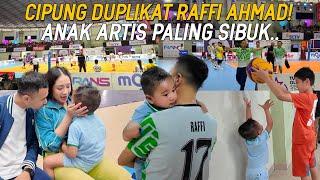 FAMILY TIME DI TEMPAT SHOOTING!!! AJJA DAN RAFATHAR IKUT LOMBA BASKET DI TOSI!!!