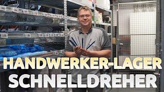 Materiallager im Handwerk: "Schnelldreher" | #newhomeofHTV | Haustechnik Voßwinkel