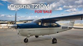 #62 1977 Cessna T210M For Sale - Quick Flight Over Catalina