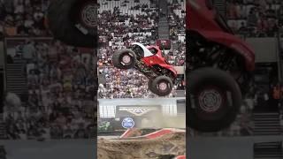 Monster Jam Spider-Man Huge Air! #monstertruck #monsterjam #shorts