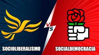 SOCIOLIBERALISMO VS SOCIALDEMOCRACIA - Historia y comparación