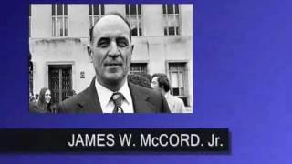 THE FACES OF WATERGATE  ...  James W  McCord, Jr