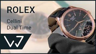 Rolex Cellini Dual Time review and unboxing (50525)