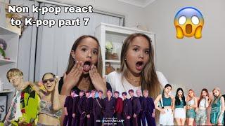 NON KPOP REACT TO KPOP PART 7 (J hope, X1, itzy)