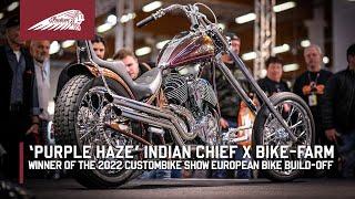 'Purple Haze' Indian Chief by Bike-Farm Melle