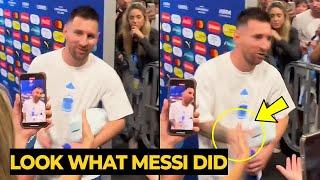 Kindness of MESSI treat every journalist like his family | Football News Today