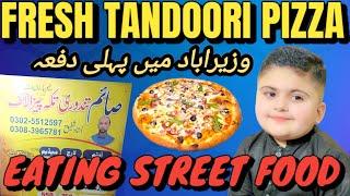 First Time in Wazirabad Eating Street Food Pizza