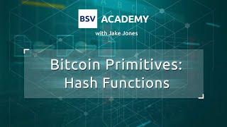 Welcome to Bitcoin Primitives: Hash Functions