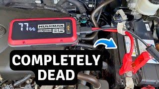 How to Jumpstart a Completely Dead Battery with Hulkman Smart Jump Starter