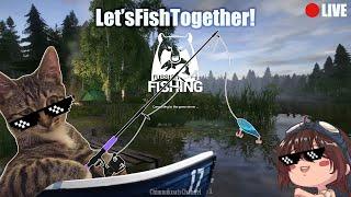 RF4 LIVE - Let's Fish Together! Akhtuba Buffalo & Copper Dinks Linear