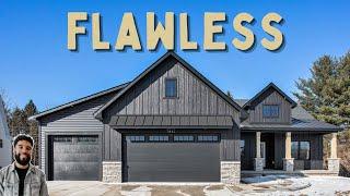 MAGNIFICENT Luxury House Tour Near Grand Rapids Michigan | New Construction Homes