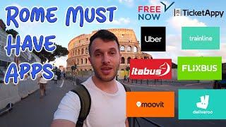 SIX Must-Have Apps When Traveling To Rome! || Rome Travel Tips