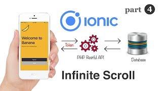 Ionic 3 Angular 4 Infinite Scrolling with RESTful APIs