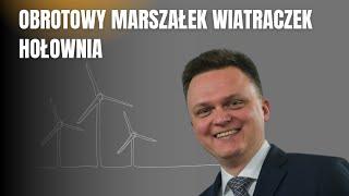 Obrotowy Marszałek wiatraczek Hołownia | Tomasz Sakiewicz