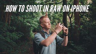 How to shoot RAW on iPhone // Get started, nail your settings and get the shots you want