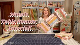 Simple Table Runner Tutorial