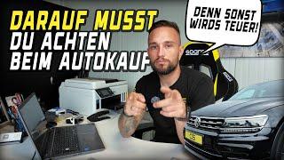 AUTOHÄNDLER ANKAUF CHECK  // ACHTE DARAUF bei der ABHOLUNG des AUTOS & wie du es BEWERTEST!