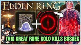 How to Make ANY Spirit Summon SOLO BOSSES - Mohg's Bleed Great Rune is INCREDILE - Elden Ring!