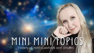 Mini-Mini Topics - Quick Questions and Answers (Yazhi and Athena Swaruu)