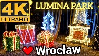 LUMINA PARK 2024  AKADEMIA PANA KLEKSA  WROCŁAW  NAJWIĘKSZY PARK ILUMINACJI NA DOLNYM ŚLĄSKU 