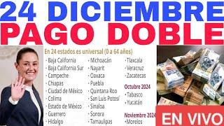 DOBLE YA CAYÓ PAGO HOY CALENDARIO 24 DICIEMBRE.