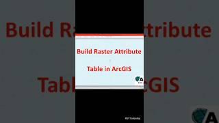 Build attribute table #viral #gissoftware #arcgisonline #map #gis #tutorial