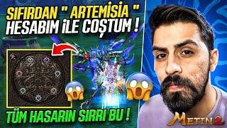 SIFIRDAN " ARTEMİSİA" KARAKTERİ İLE YENİ SERVERE BAŞLADIM !! #nethan2 #metin2 #metin2pvp