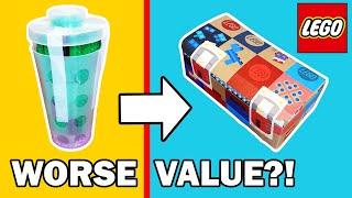 Which is Better Value?! LEGO PAB Cups Jugs vs Cardboard Boxes Pick a Brick Build