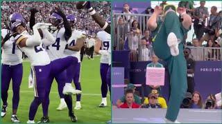 HILARIOUS  Vikings Camryn Bynum Touchdown Celebration Vs Jaguars Went Viral