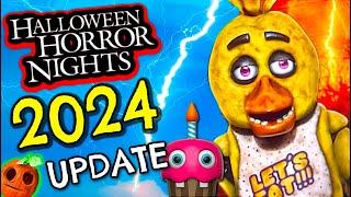 Halloween Horror Nights 2024 FIVE NIGHTS AT FREDDY'S UPDATE | HHN 33