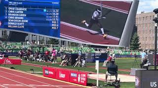 Will Claye Men’s Triple Jump FINAL (16.24m; 53-3 ½) 2024 U.S. Olympic Trials