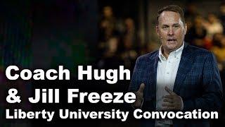 Coach Hugh and Jill Freeze - Liberty University Convocation