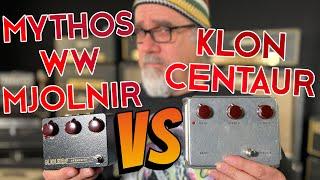 The Klon Centaur VS Mythos Wildwood Mjolnir w/ Greg Koch & Zach Broyles • Wildwood Guitars